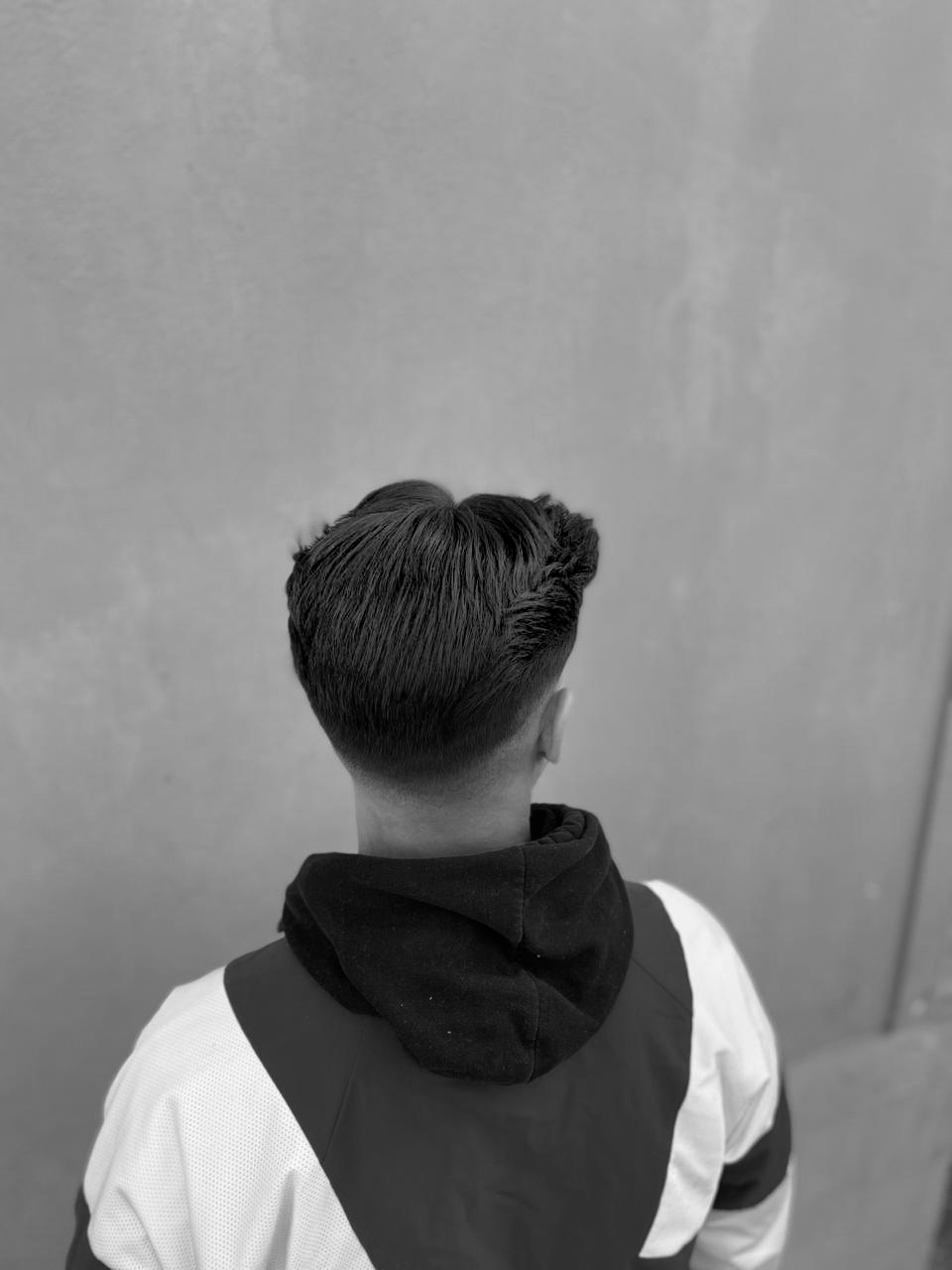 Corte de pelo realizado en No Model Barberia