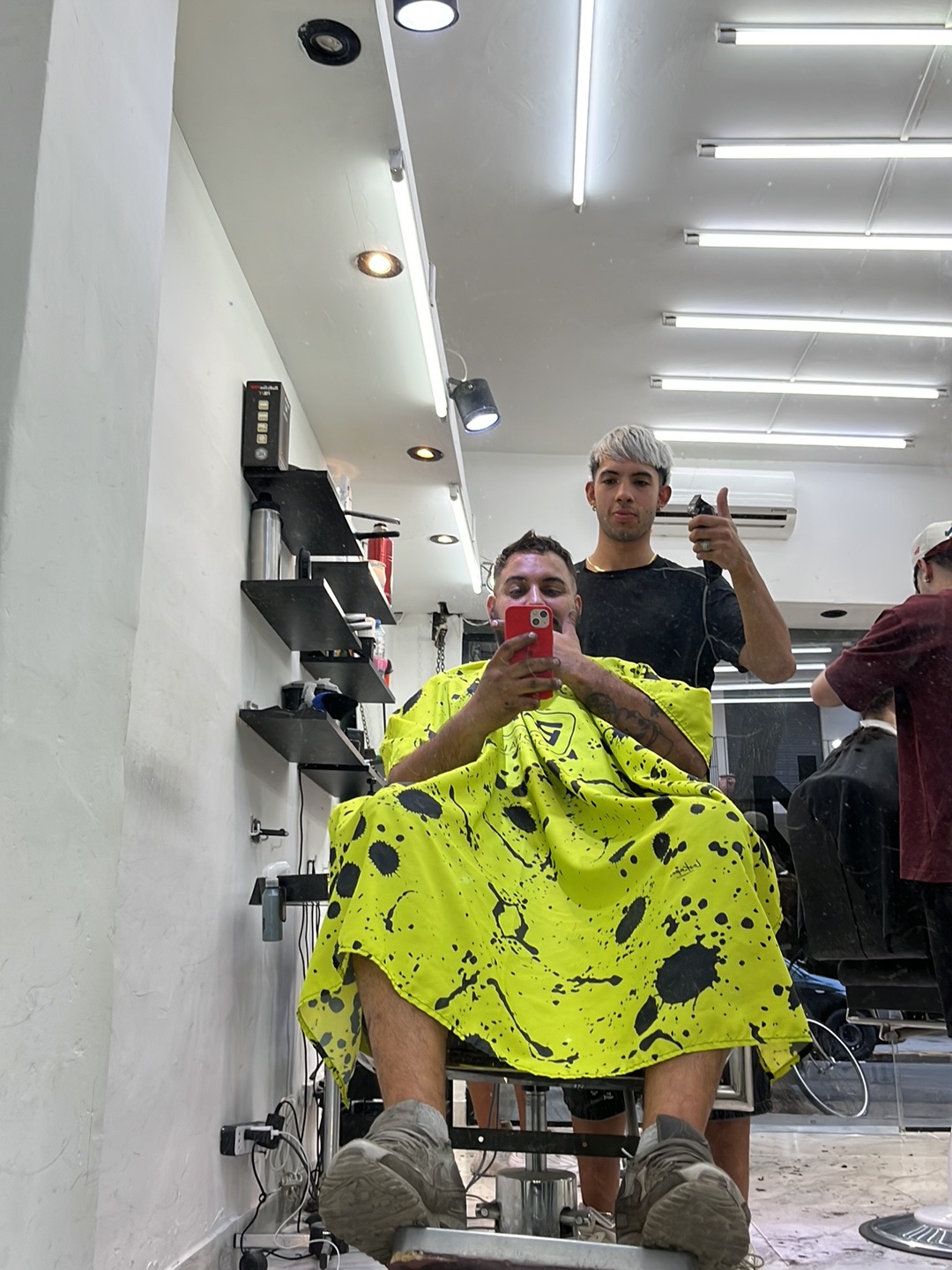 Corte de pelo realizado en No Model Barberia